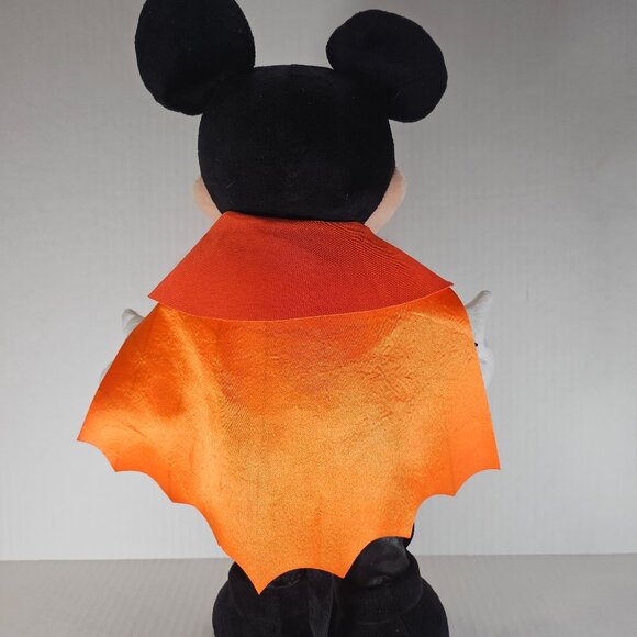 Disney 22 Inch Mickey Mouse Dressed as Vampire Dracula. Porch/Door Greeter - Picture 4 of 7